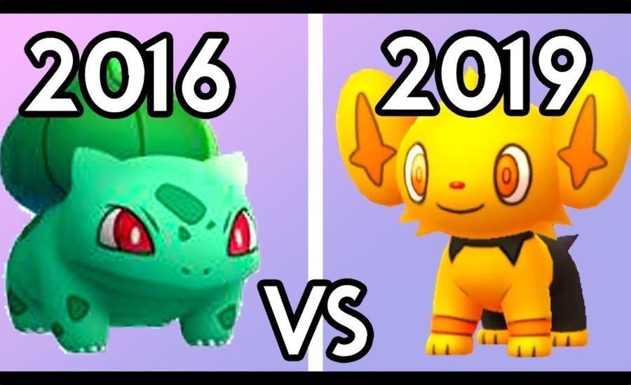 Pokemon Go 2016 vs 2019 _ Side By Side Comparison _ Then VS Now