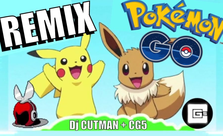 Pokemon Go Remix - IT'S TIME TO GO! - Dj CUTMAN ft. CG5 - Pokemon GIF Music Video, GameChops Dubstep