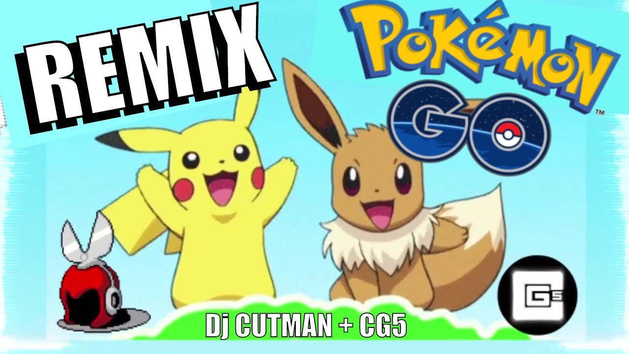 Pokemon Go Remix - IT'S TIME TO GO! - Dj CUTMAN ft. CG5 - Pokemon GIF Music Video, GameChops Dubstep