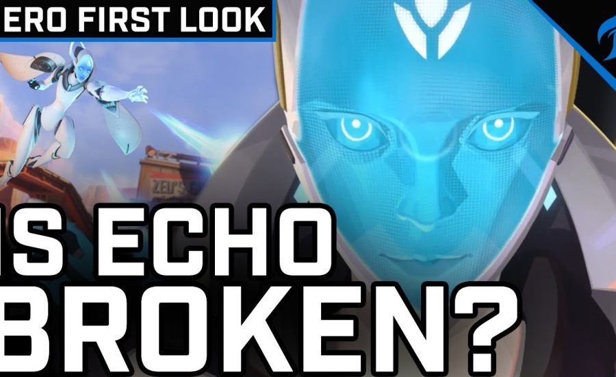 Pro Overwatch Players BREAK New Hero - ECHO First Look