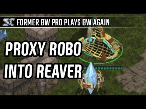 Proxy robo into Reaver in Protoss vs Terran l StarCraft: Brood War l Crank