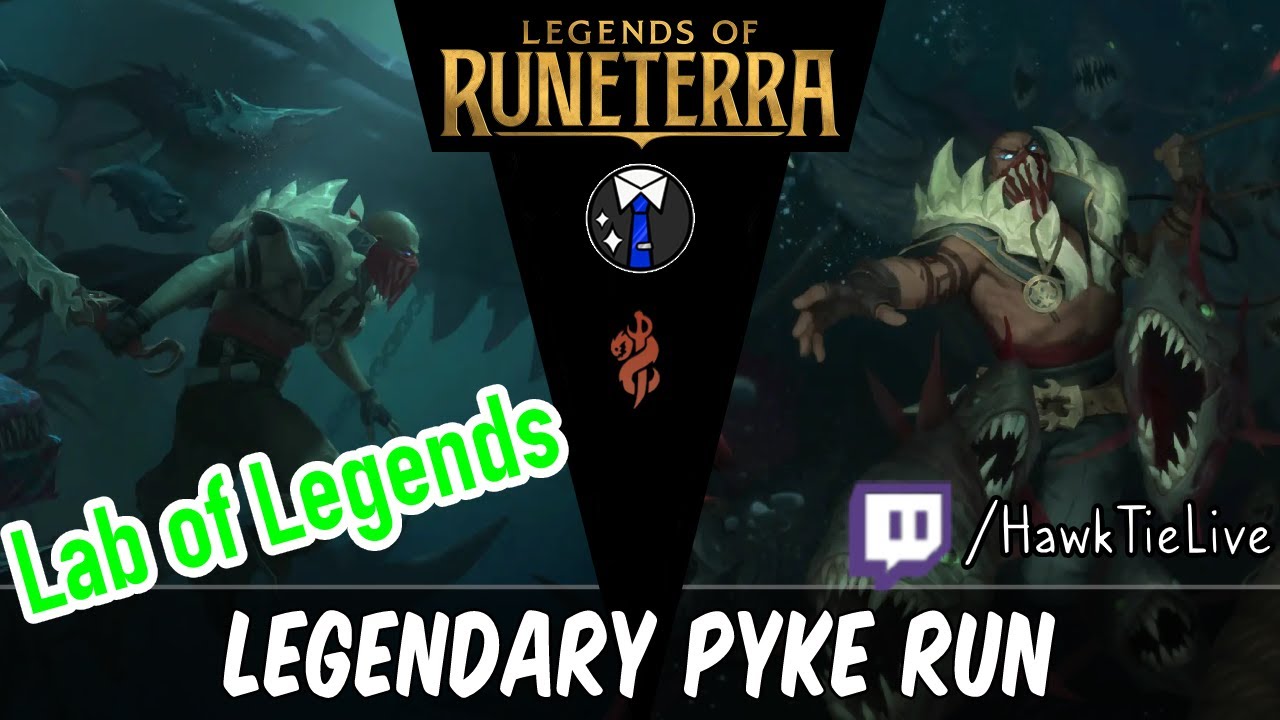 Pyke Guide for Legendary Difficulty! Lab of Legends! | Legends of Runeterra LoR