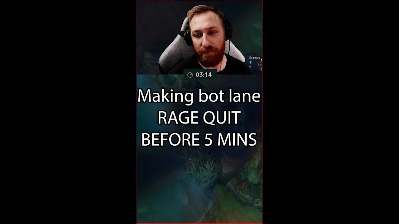 RAGE QUITTING ENEMY BOT BEFORE 5 MINS League of legends #xinzhao #leagueoflegends #shorts