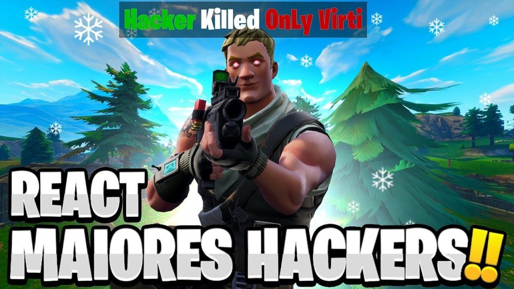 REAGINDO A HACKERS NO FORTNITE? *REACT*