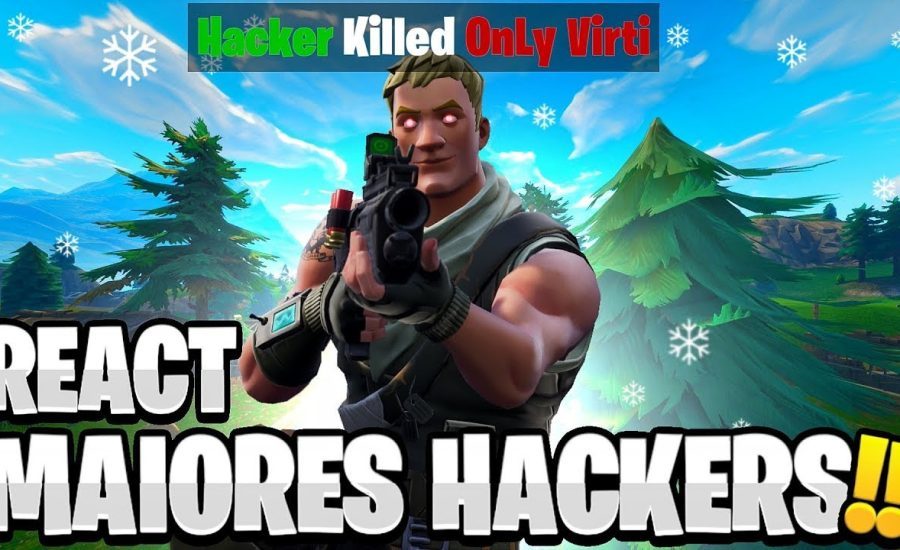 REAGINDO A HACKERS NO FORTNITE? *REACT*