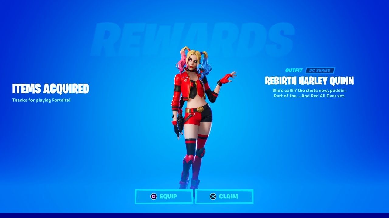 REDEEM FREE HARLEY QUINN SKIN CODE IN FORTNITE! (EARLY)