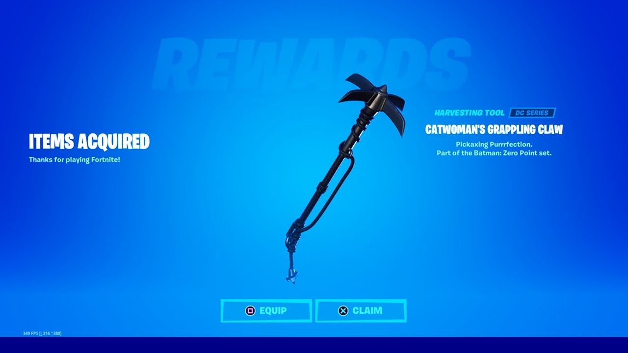 REDEEM THE FREE BATMAN PICKAXE CODE in Fortnite! (Free Catwoman Pickaxe Code)