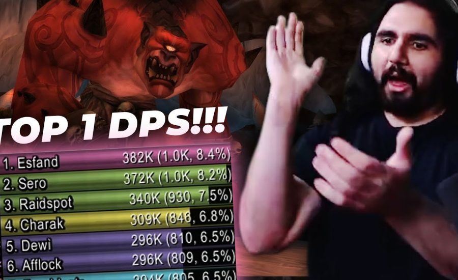 RET PALADIN TOP GRUUL DPS?? | Esfand Burning Crusade Best Moments