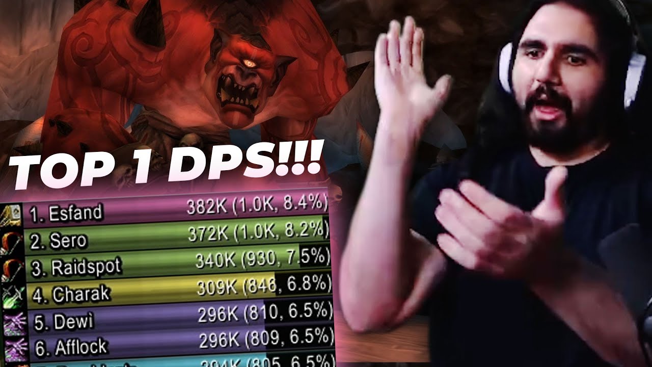 RET PALADIN TOP GRUUL DPS?? | Esfand Burning Crusade Best Moments