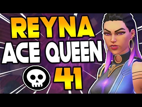 REYNA 40+ KILL VALORANT GAMEPLAY - 1v5 'ACE CLUTCH' QUEEN ft VoiceOverPete