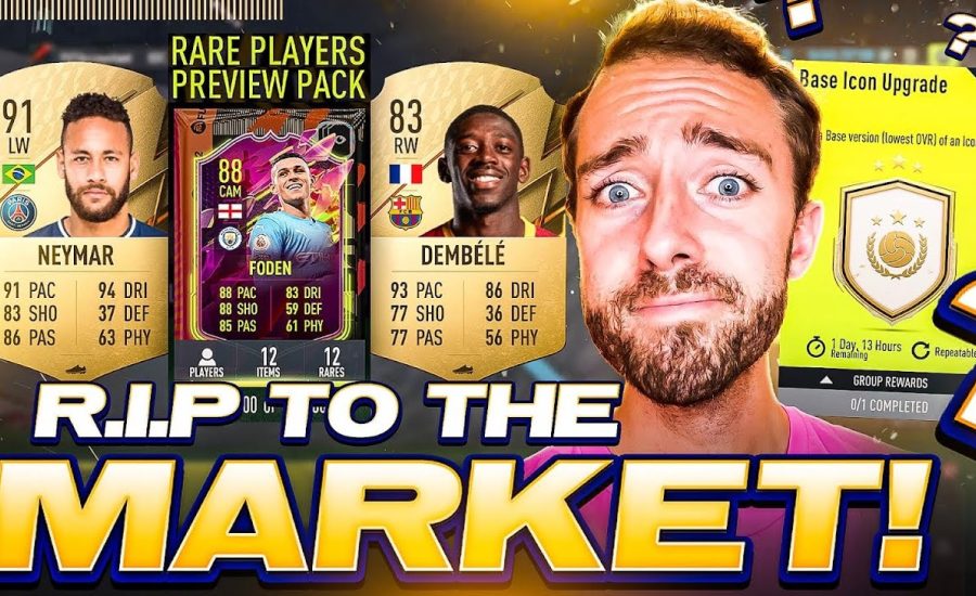 R.I.P TO THE FIFA 22 MARKET! WHY IS THE MARKET CRASHING SO MUCH?! FIFA 22 Ultimate Team