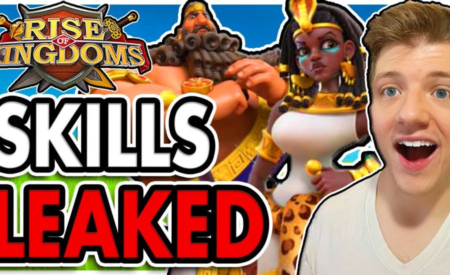 RIP ZENOBIA?! Gilgamesh & Amanitore SKILLS/TALENTS LEAKED! Rise of Kingdoms Commander Leaks 2021!