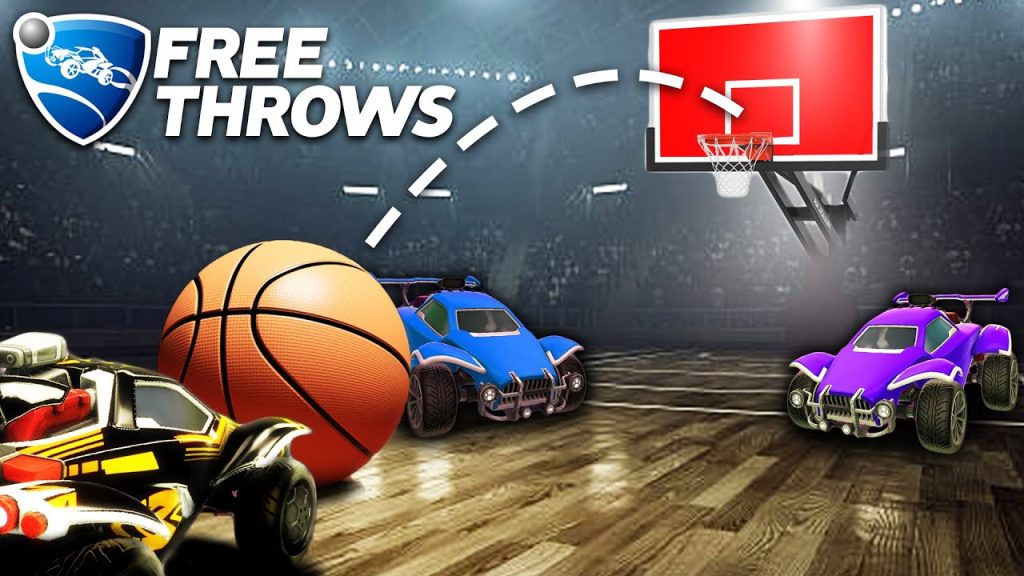 ROCKET LEAGUE WITH FREETHROWS IS CRAZY