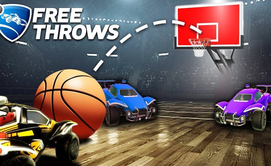 ROCKET LEAGUE WITH FREETHROWS IS CRAZY