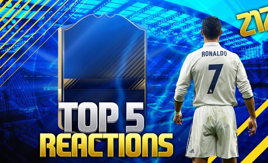 RONALDO 99 TOTY IN PACK | TOP 5 REACTIONS | FIFA 17