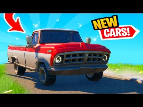 RUNNING PLAYERS OVER In Fortnite With CARS!
