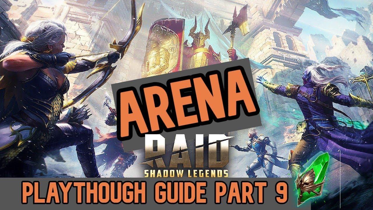 Raid Shadow Legends Part 9: Arena. FTP, Beginners guide,  walkthrough and tips.