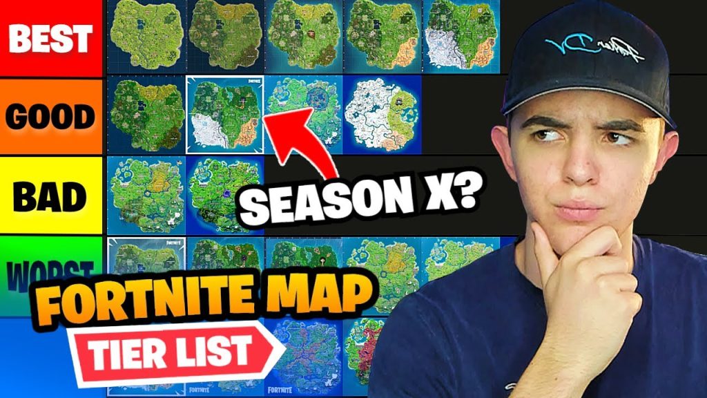Ranking *EVERY* Fortnite Map! (Chapter 1 - Chapter 3)