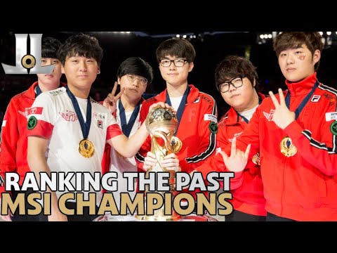 Ranking Past #MSI Champions From Worst to First | #MSI2022 Preview