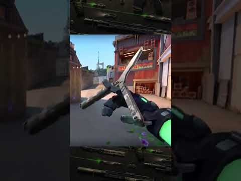 Recon Butterfly Knife Melee Animation - VALORANT #shorts