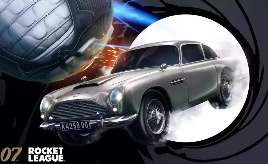 Rocket League 007 James Bond's Aston Martin Hitbox & More