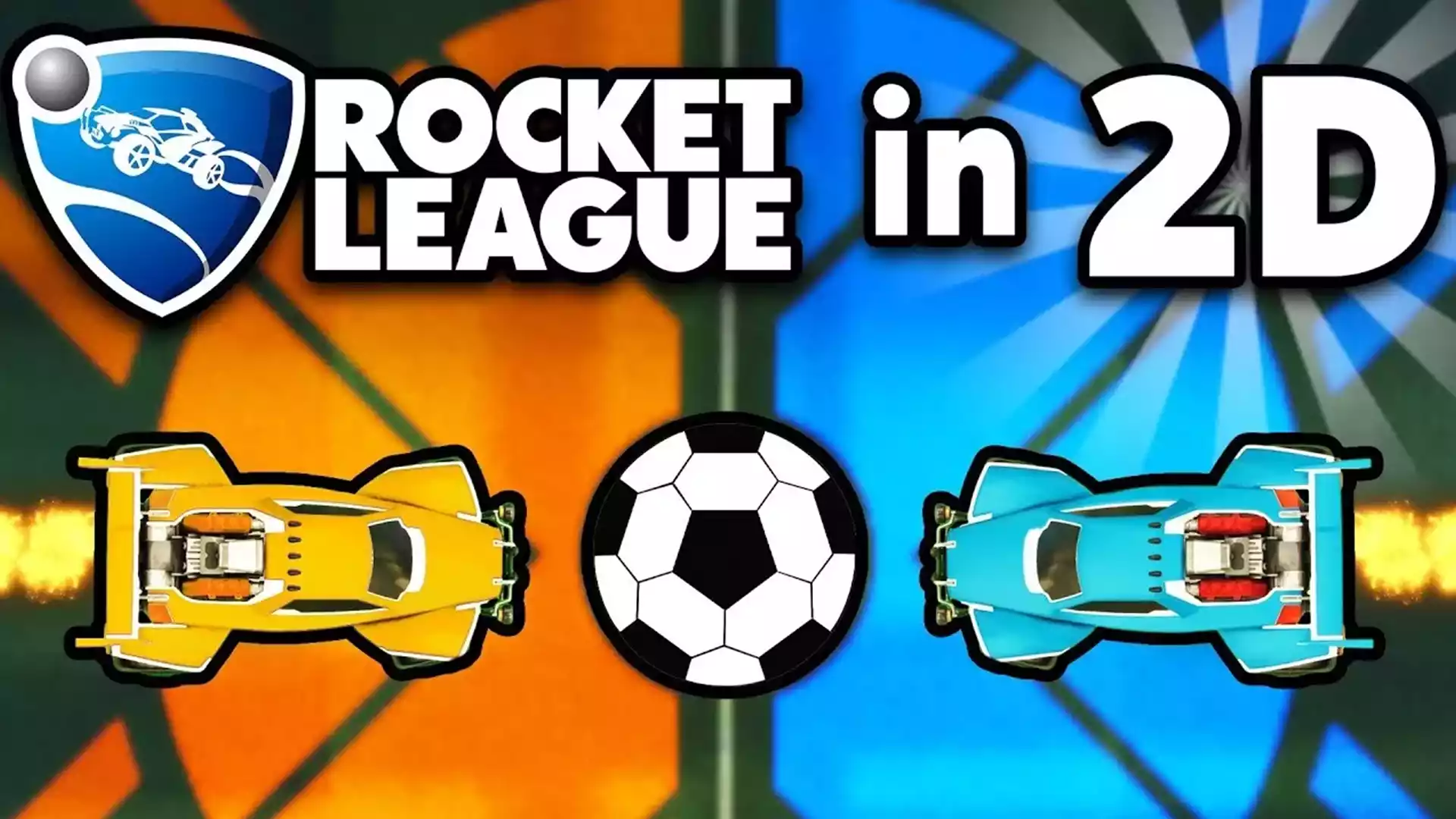 Rocket League 2D Fangame conquers our hearts