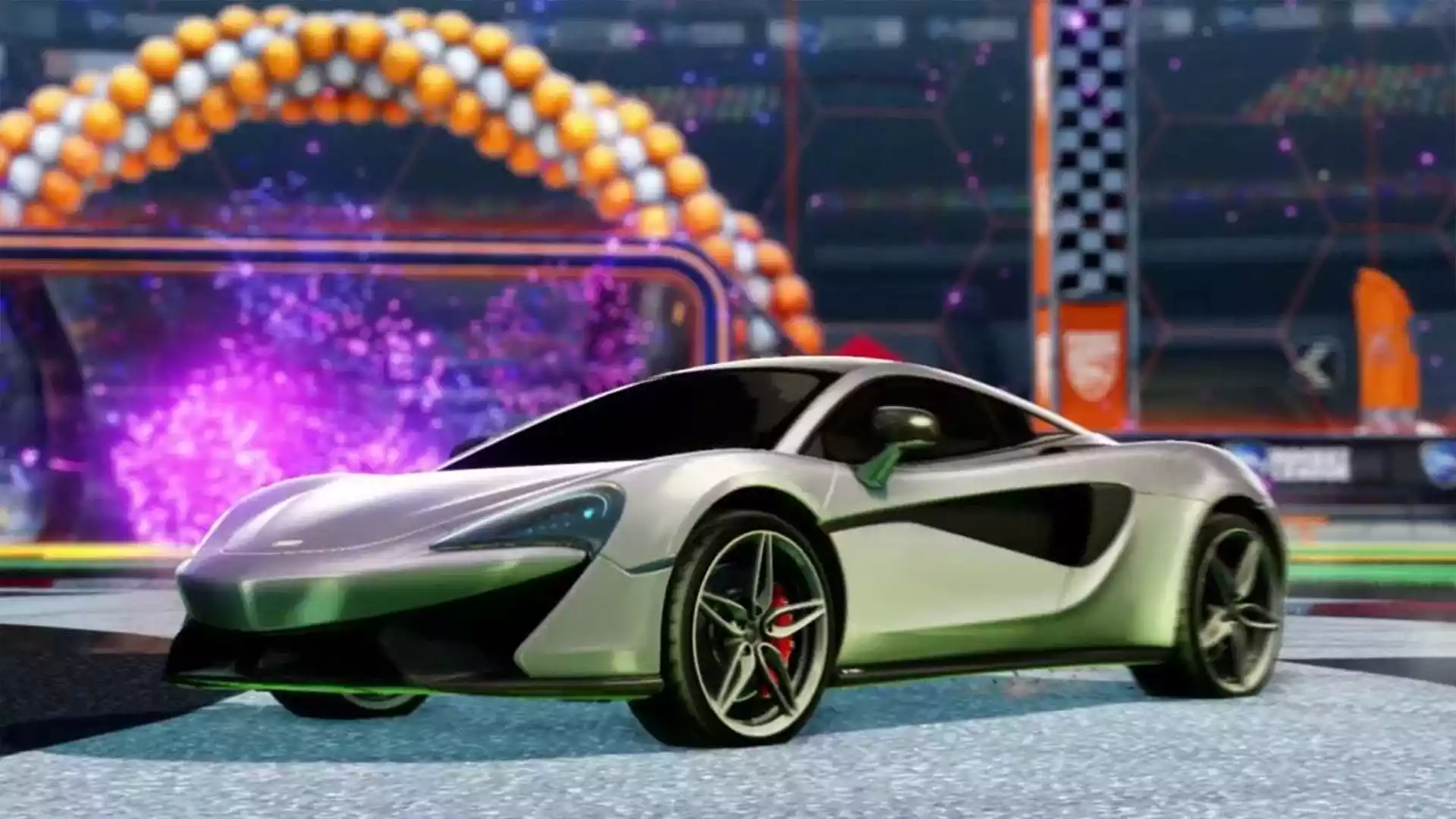 Rocket League McLaren 570S Hitbox, Items, Decals & Details