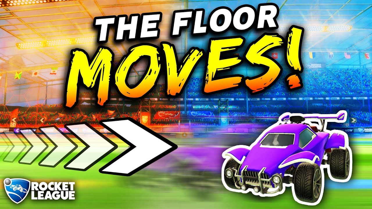 Rocket League, but the WHOLE FLOOR MOVES!