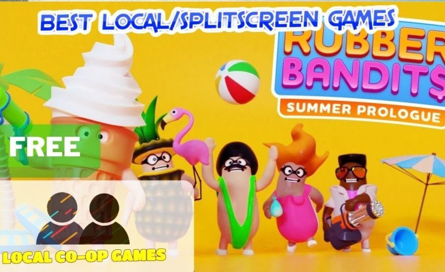 Rubber Bandits [Free Game] - How to Play Local Versus Multiplayer [Gameplay]