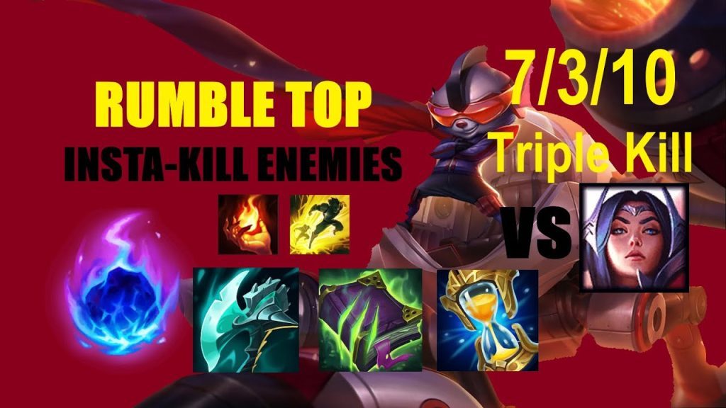 Rumble Top vs Irelia, 7/3/10, Triple Kill I EUW Challenger I patch 11.15, The Rift Slayer