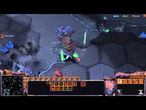 SC2: LotV, noob Zerg vs. Zerg 1v1, Zergling of defence OR Defence of zergling