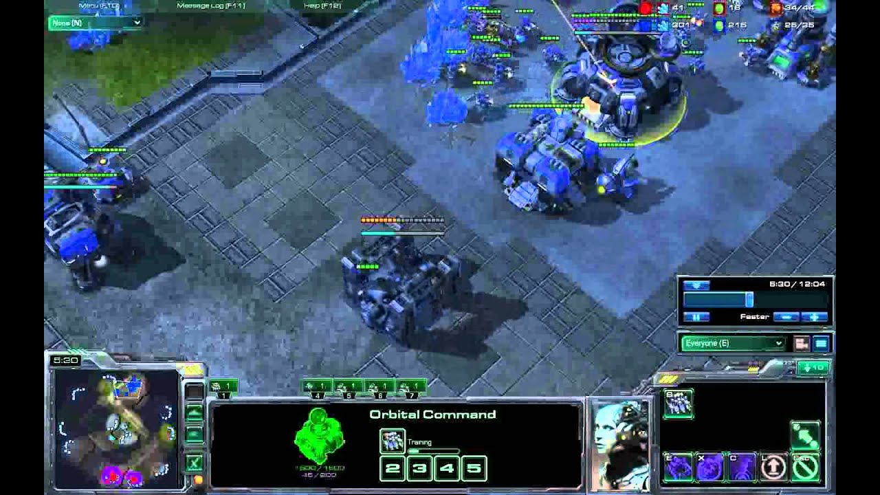 SC2 WoL Masterclass 1a. GBWang's unbeatable TvZ