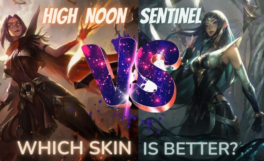 SENTINEL Irelia VS HIGH NOON Irelia l Skin Comparison