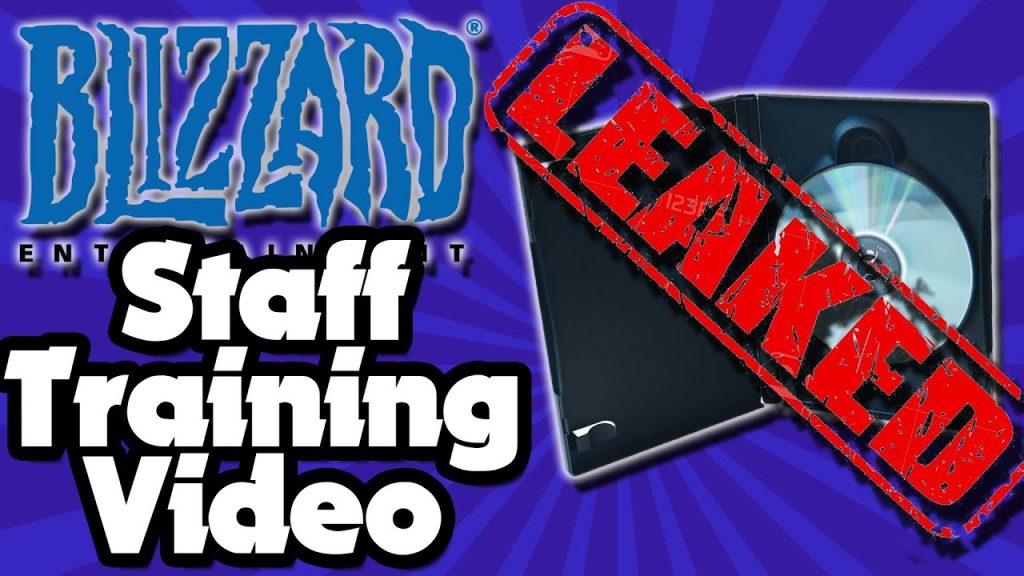 SHOCKING Leaked Blizzard Staff Training Video