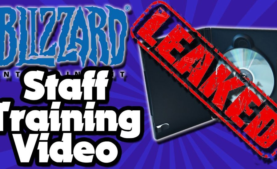SHOCKING Leaked Blizzard Staff Training Video