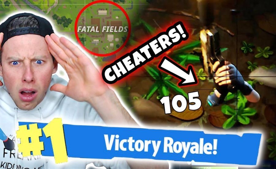 SNIPING UNDERGROUND CHEATERS in FORTNITE BATTLE ROYALE!