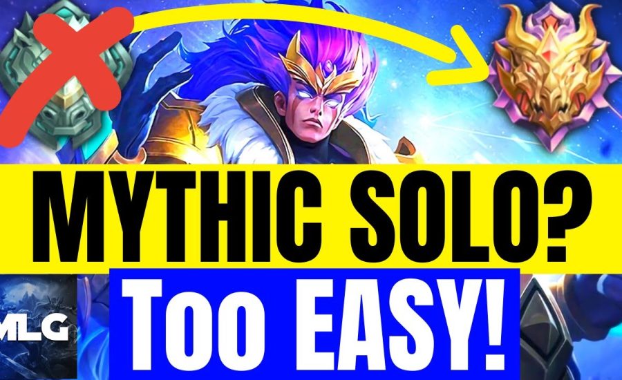 SOLO To MYTHIC CHALLENGE Episode 1 | Mobile Legends