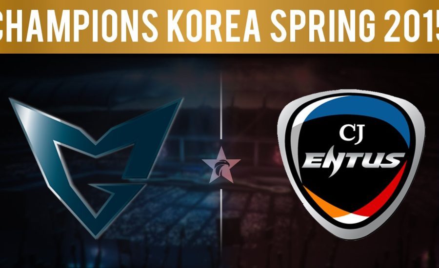 SSG vs CJ Game 1, LCK Spring 2015 W10D2,  Samsung Galaxy vs CJ Entus