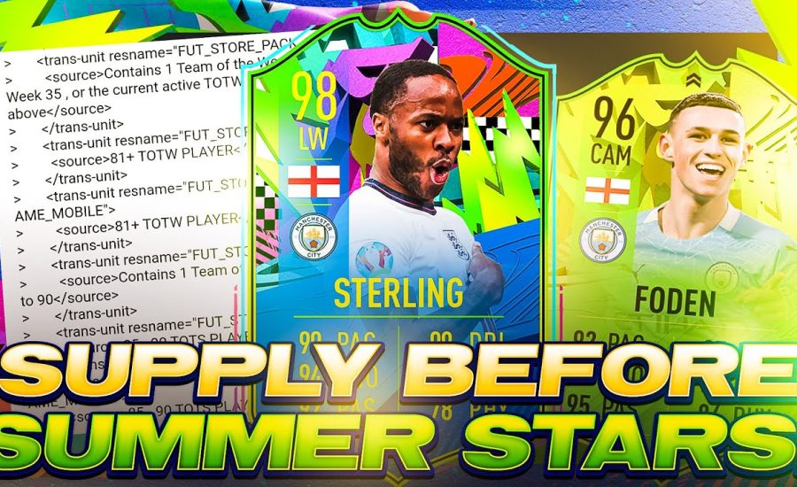 SUPPLY BEFORE SUMMERS STARS! NEW PACK CODE & PTG UPGRADES CONFIRMED! FIFA 21 Ultimate Team