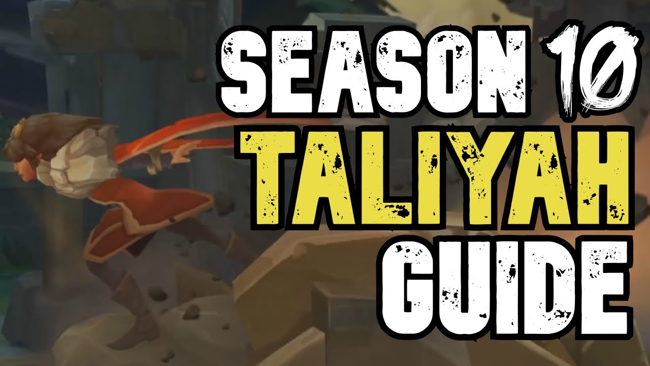 Season 10 Taliyah Guide - Best Builds & Runes - Common Taliyah mistakes players do League of Legends