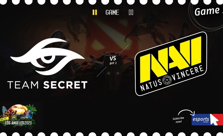 Secret VS. Navi (Maincast Dota 2, EU vs. CIS League Dota 2 - 7.25c) ESL One Los Angeles [Game 1 & 2]