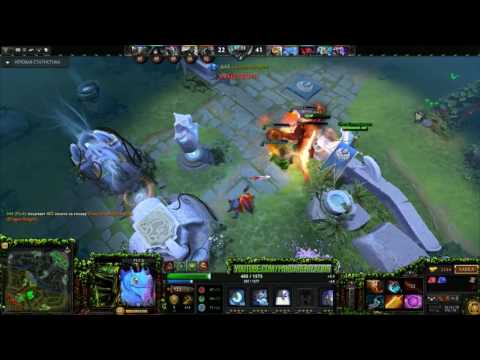 Slark AFK! Dota 2 rampage top 10!