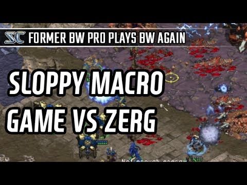 Sloppy macro game against Zerg l StarCraft: Brood War l Crank