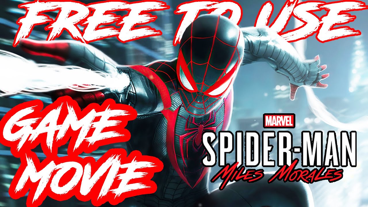 Spider Man  Miles Morales PS5 [GAME MOVIE] All Cutscenes NCG NO COPYRIGHT GAMEPLAY FREE TO USE