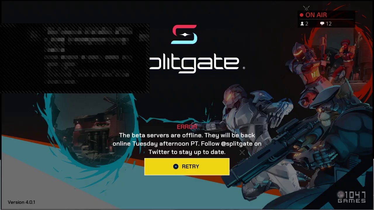 Splitgate Gameplay when servers are up *Mic Broke*