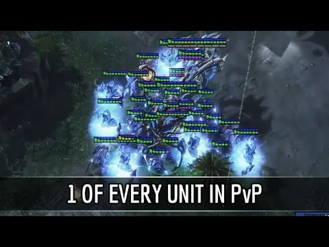 StarCraft 2: 1 of every unit in PvP