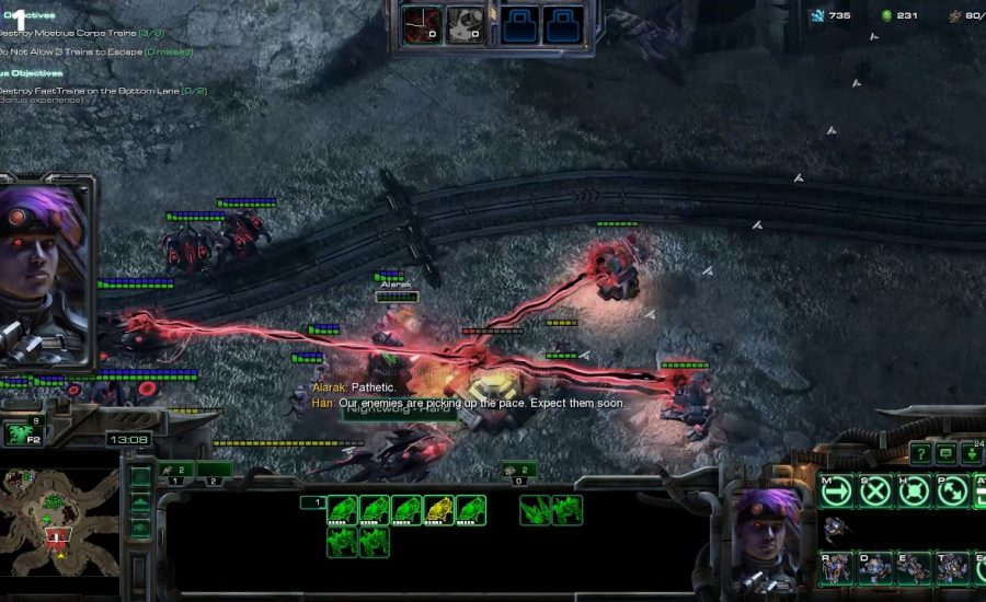 StarCraft 2 Co-Op: Mercenaries and Zombies