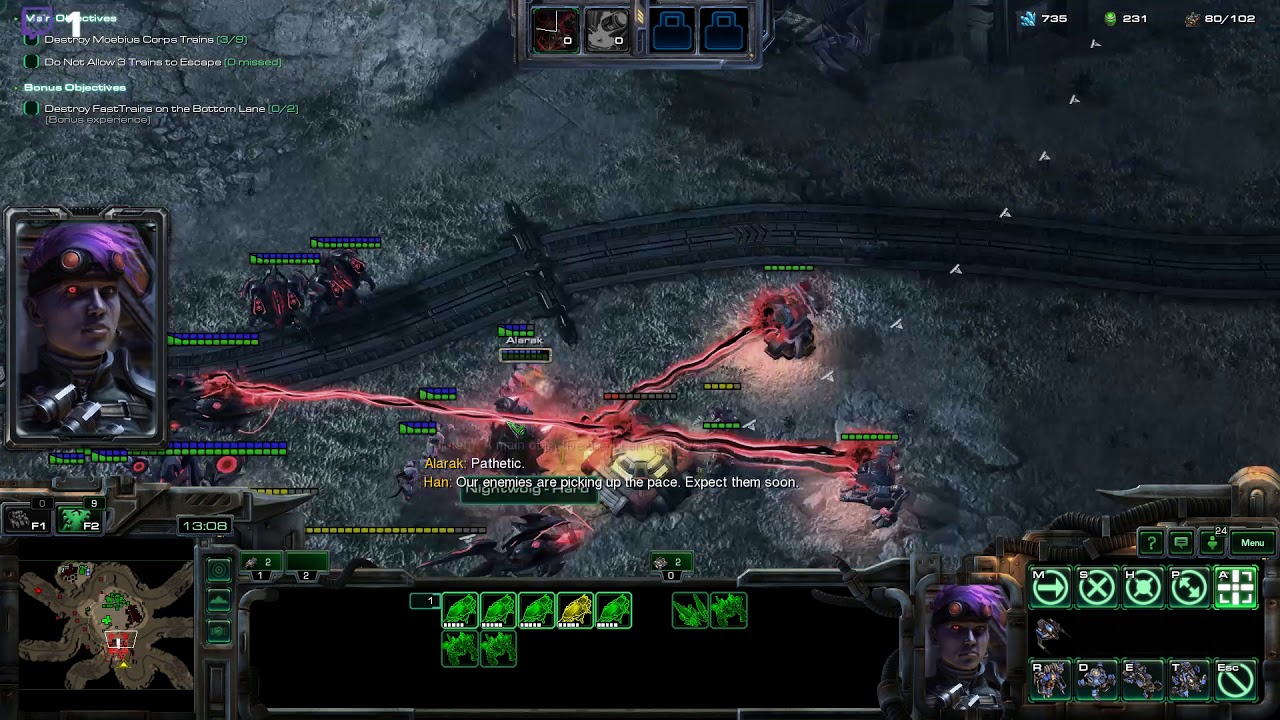 StarCraft 2 Co-Op: Mercenaries and Zombies