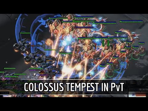 StarCraft 2: Colossus Tempest in PvT