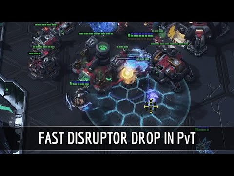 StarCraft 2: Fast Disruptor drop in PvT